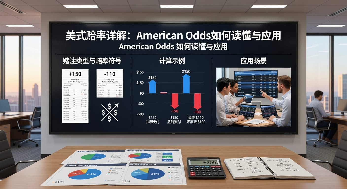 美式赔率 american odds：AG真人娱乐官网读法与换算实战