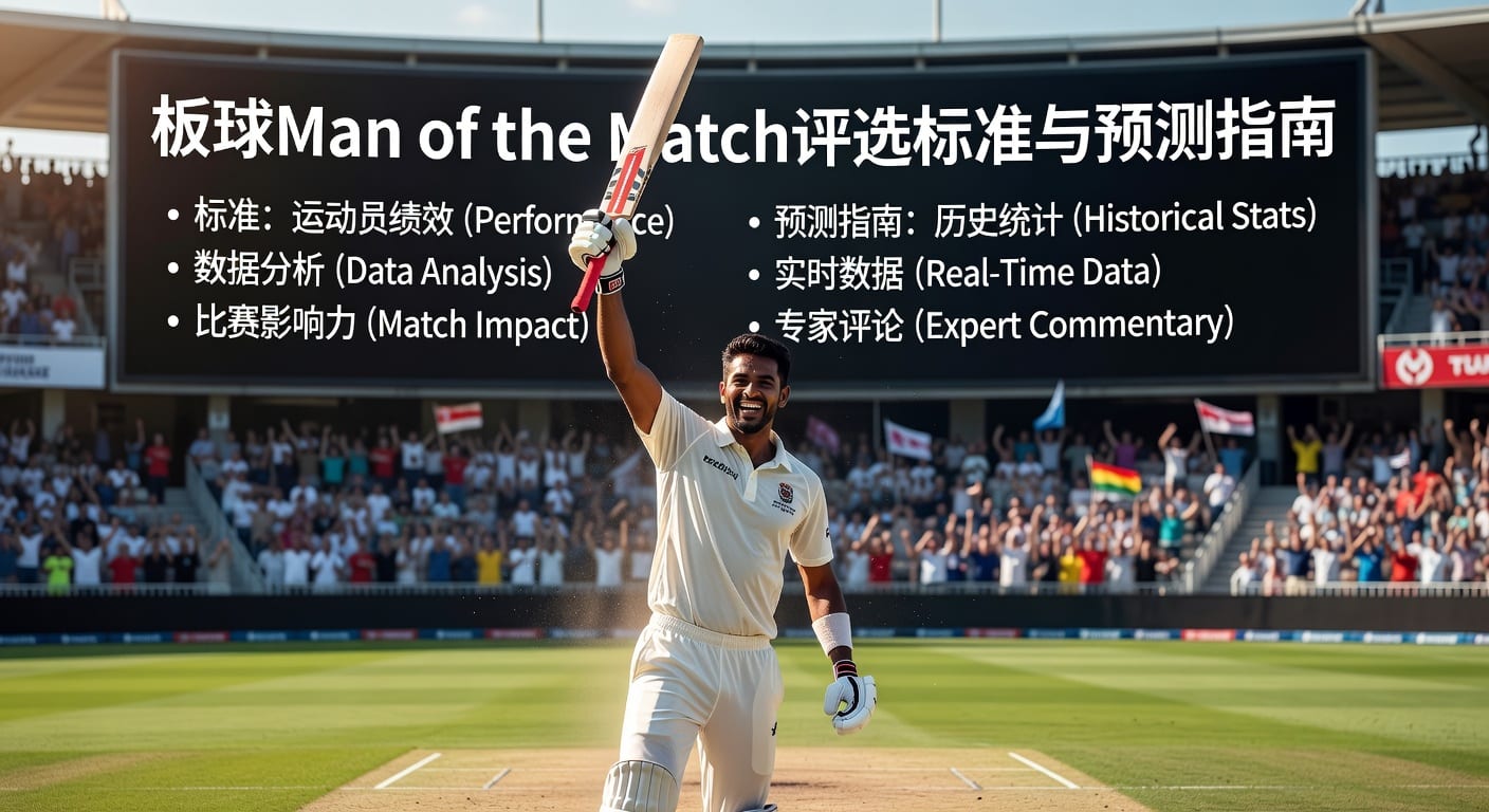 板球Man of the Match评选解析：J9体育娱乐官网实战指南
