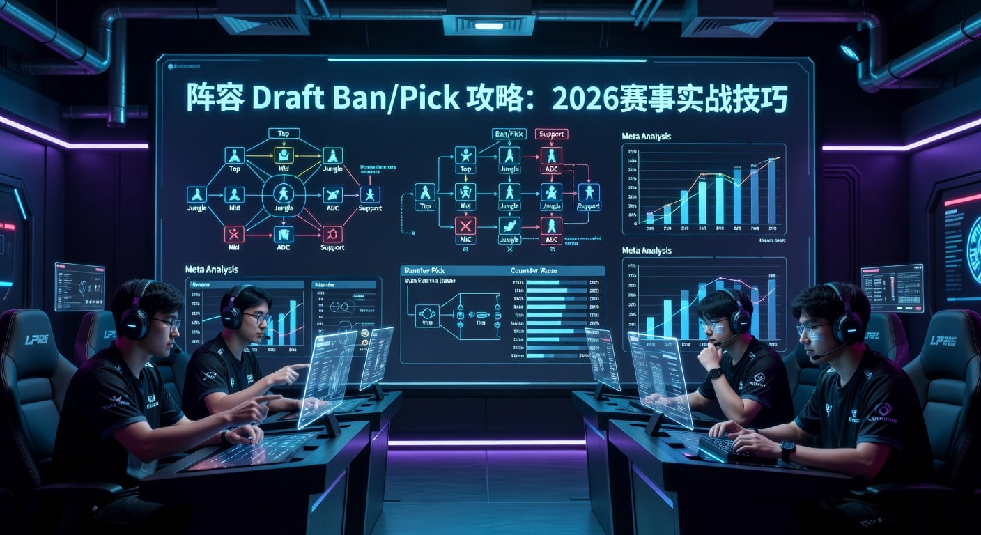 阵容 Draft Ban/Pick｜赛前禁选与排兵逻辑