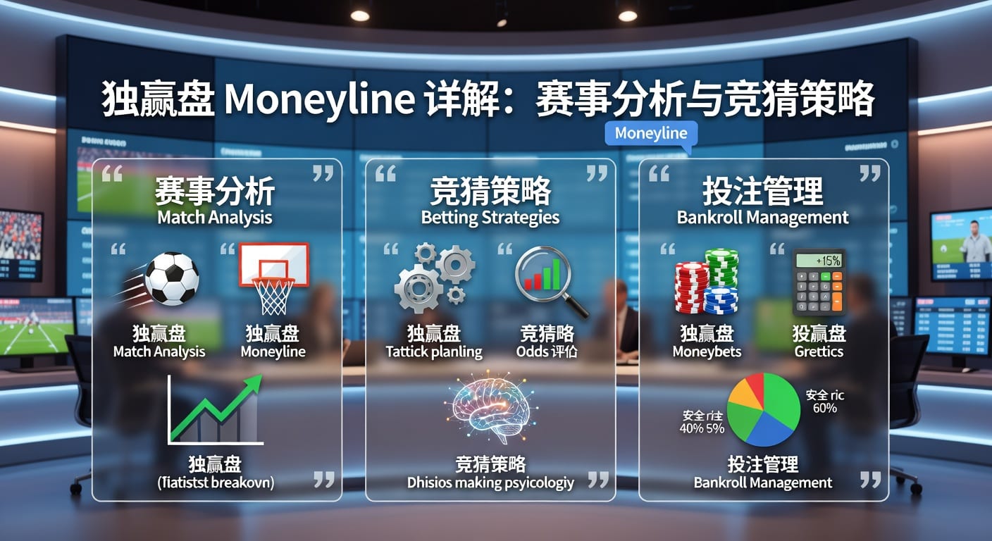 独赢盘 moneyline：雷速体育官网2026年玩法解析