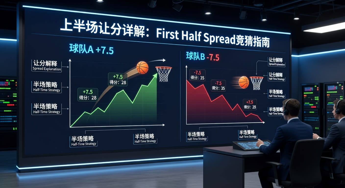 上半场让分 first half spread 实战解读｜赔率体育官网