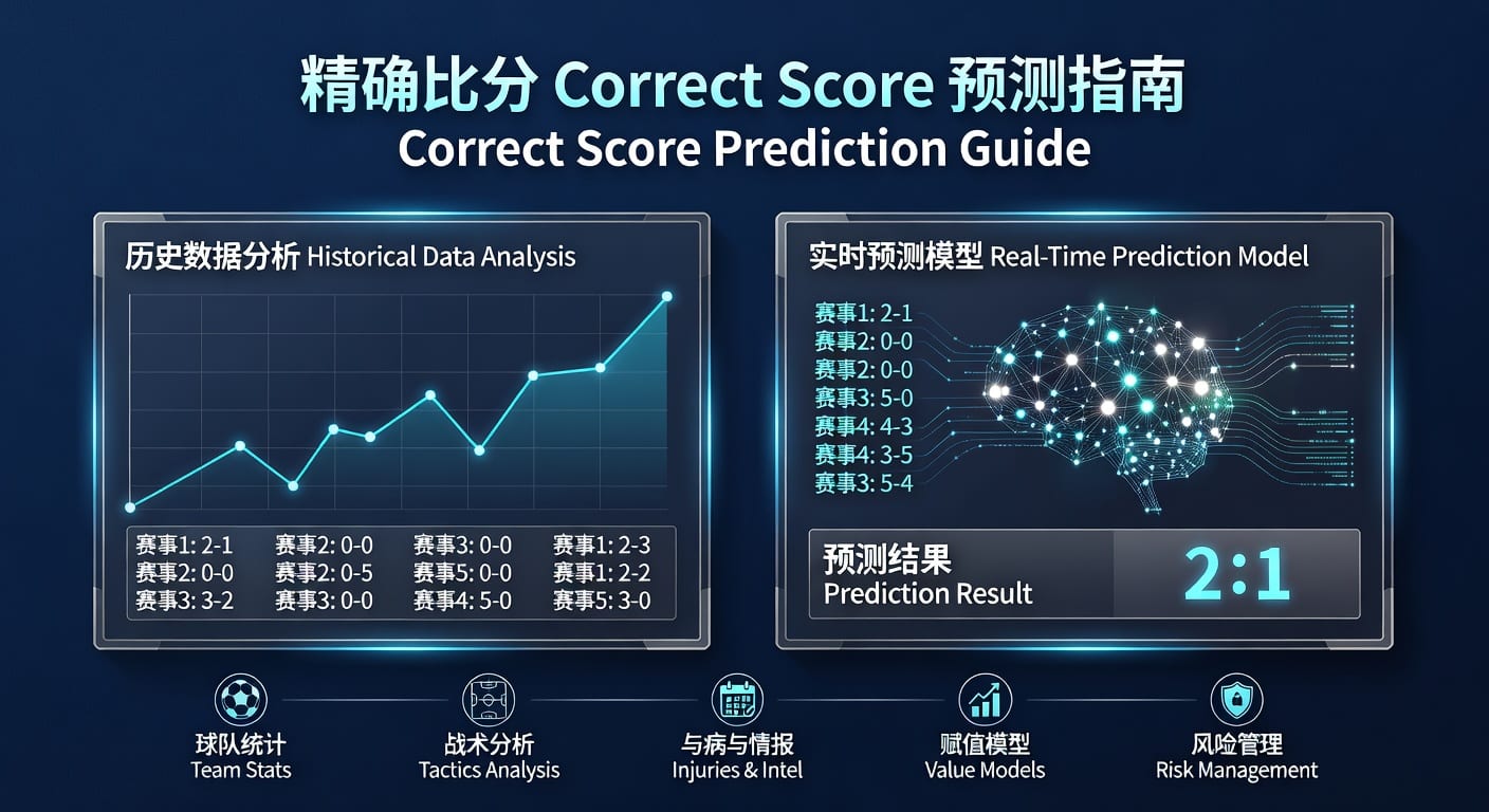 精确比分 correct score：赔率王体育官网2026实战判断指南